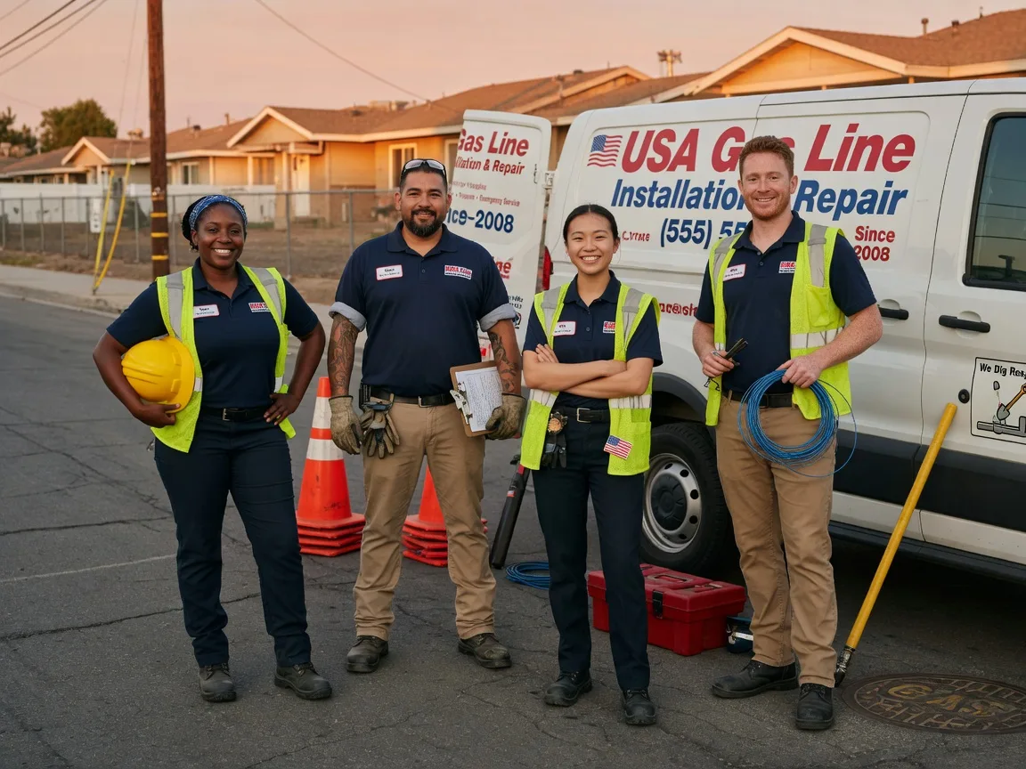 Gas Line Installation company in Calvin, LA